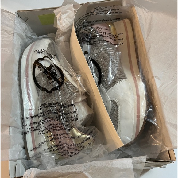 👀💵⤵️ Michael Kors Monique Glitter Chain Mesh 7 with box - Picture 9 of 15